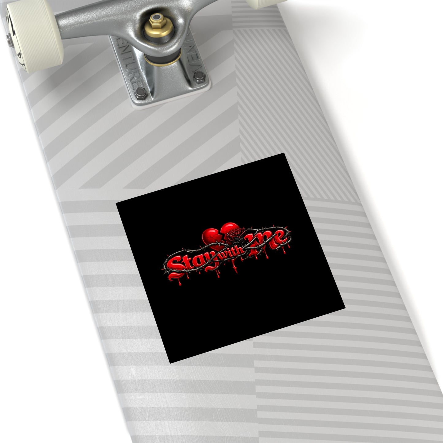 Stay With Me — Matte Indoor/Outdoor Sticker
