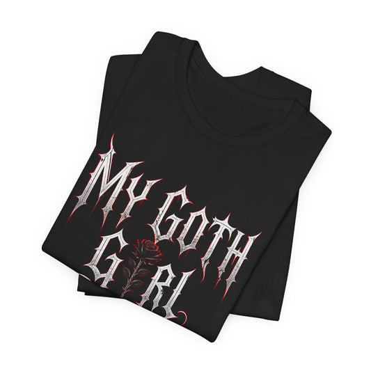 My Goth Girl - Crimson Rose Tee + Song Bundle